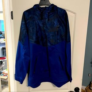 Nike Blue and Black Mamba Kobe Bryant Zip Up Jacket Size 3XL